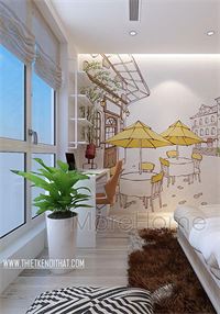 Thiết kế nội thất chung cư ParkHill - Chị Dương